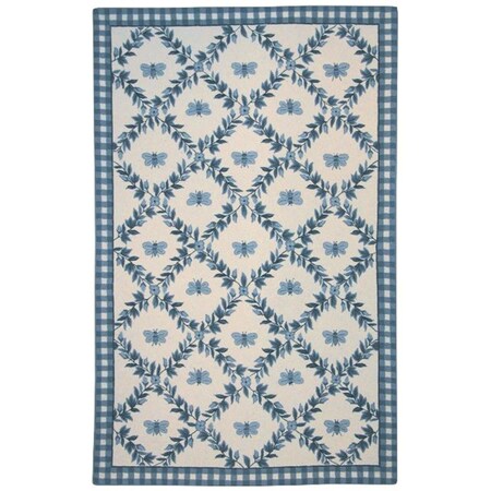 Safavieh 2 Ft. - 6 In. x 12 Ft. Runner- Country - Floral Chelsea Hand Hooked Rug HK55D-212